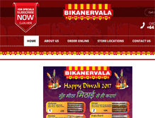 Tablet Screenshot of bikanervala.co.nz